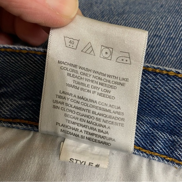 Blue Mountain Men’s Worn Ranch Work Condition Denim Jeans 38/30 - Picture 4 of 9